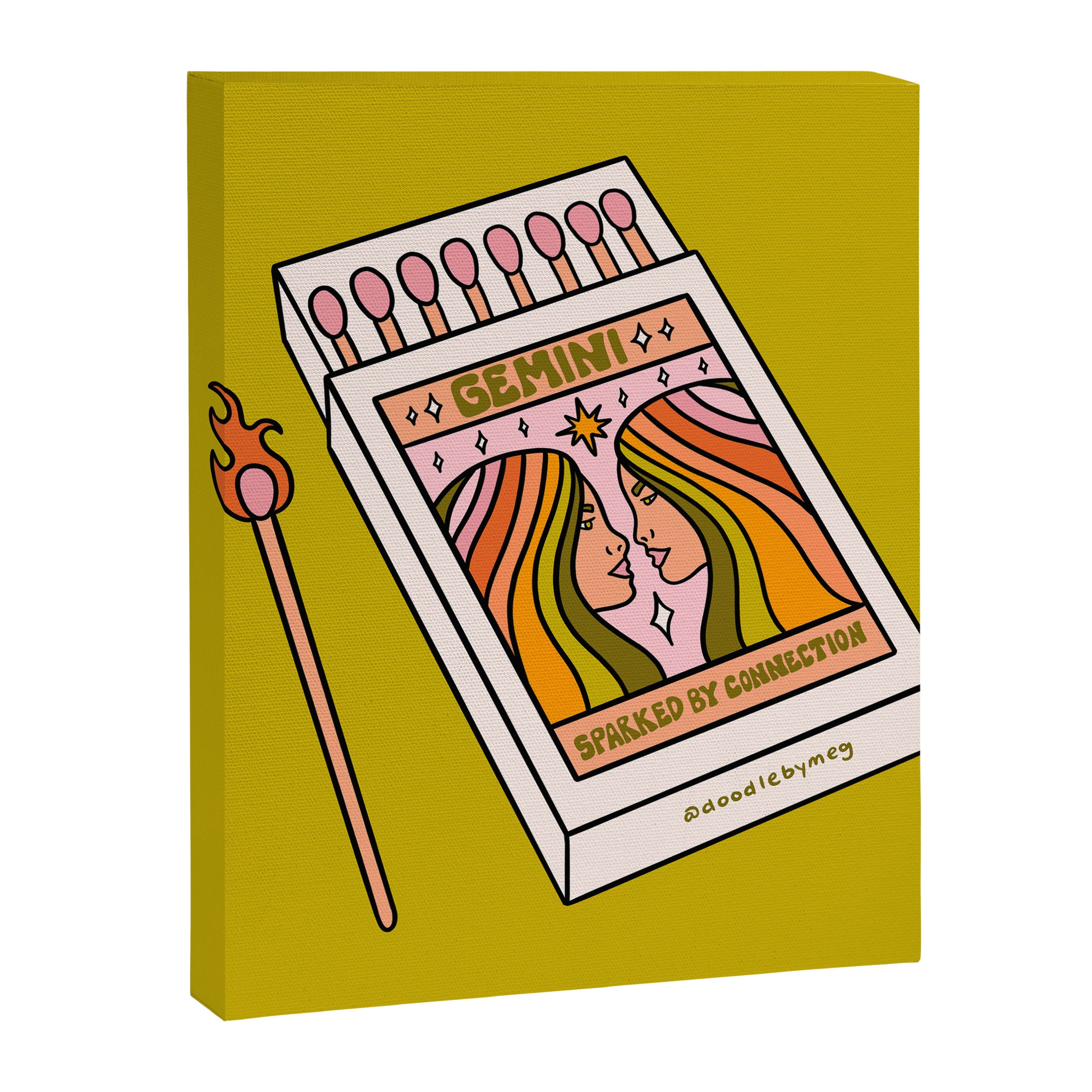 Gemini Matchbox Canvas Print Gallery Image 8
