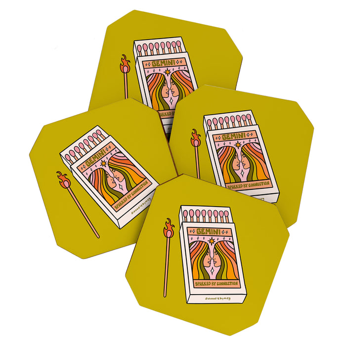 Gemini Matchbox Coaster Gallery Image 1
