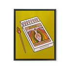Gemini Matchbox Framed Canvas Print Gallery Image 8