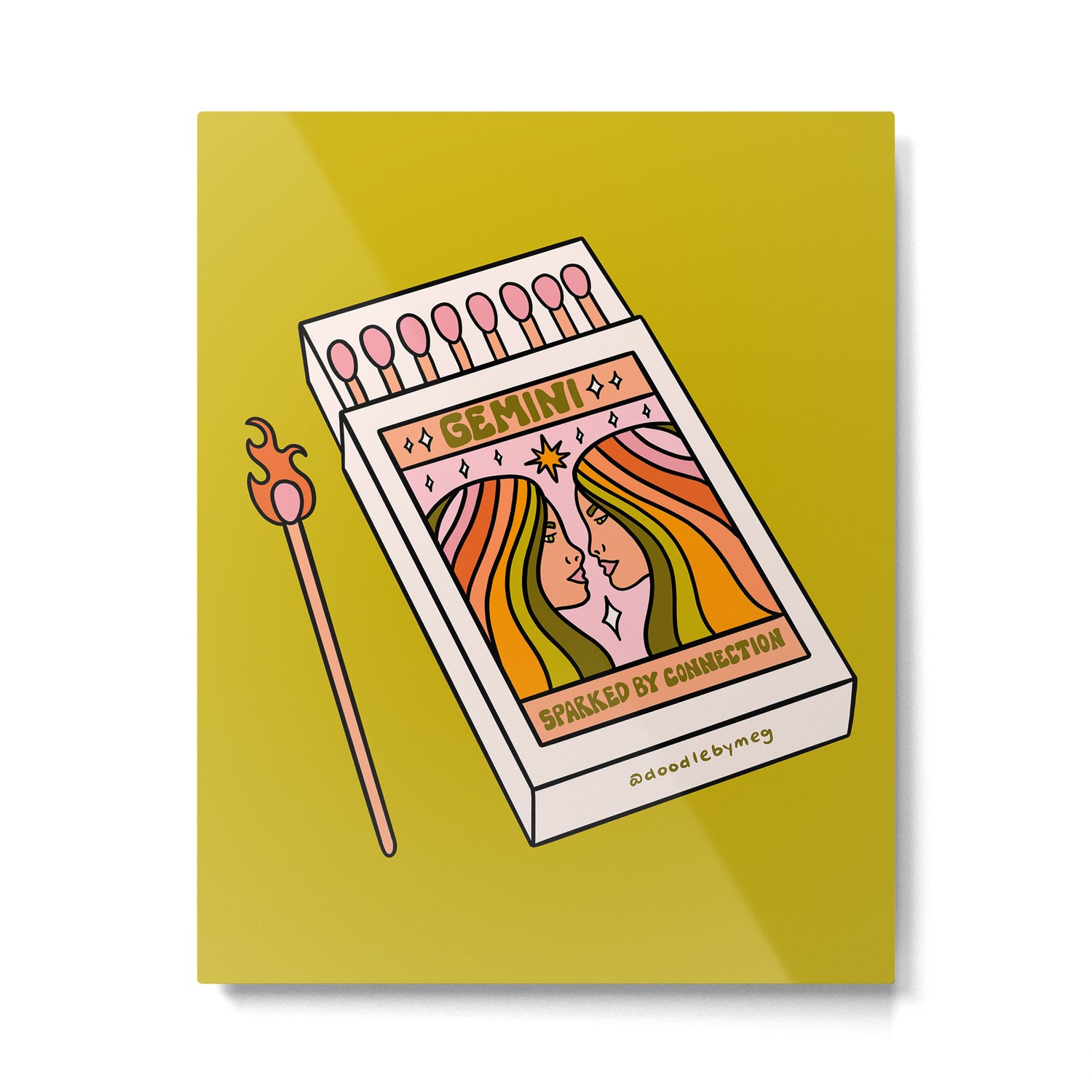 Gemini Matchbox Metal Print Gallery Image 6