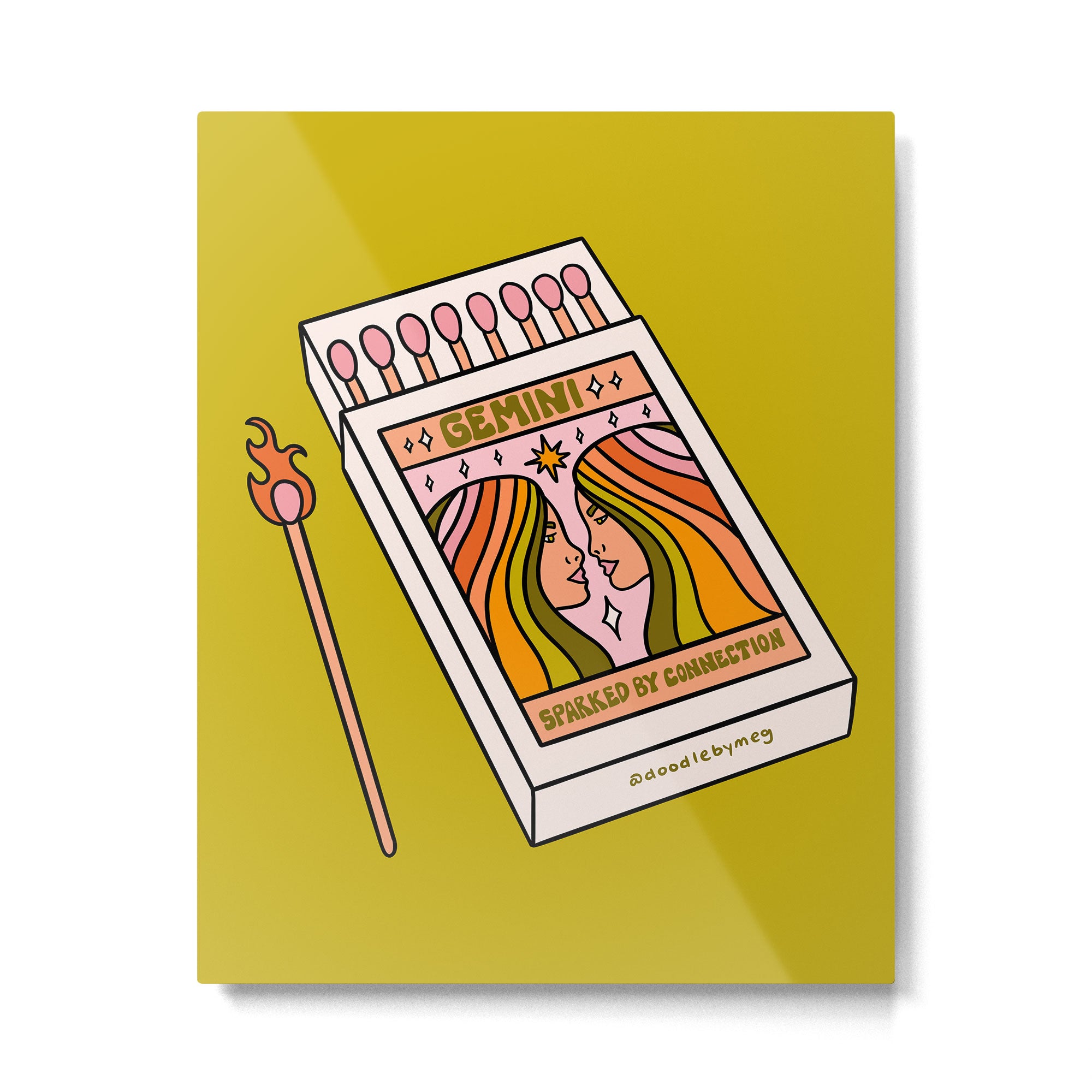 Gemini Matchbox Metal Print Gallery Image 6