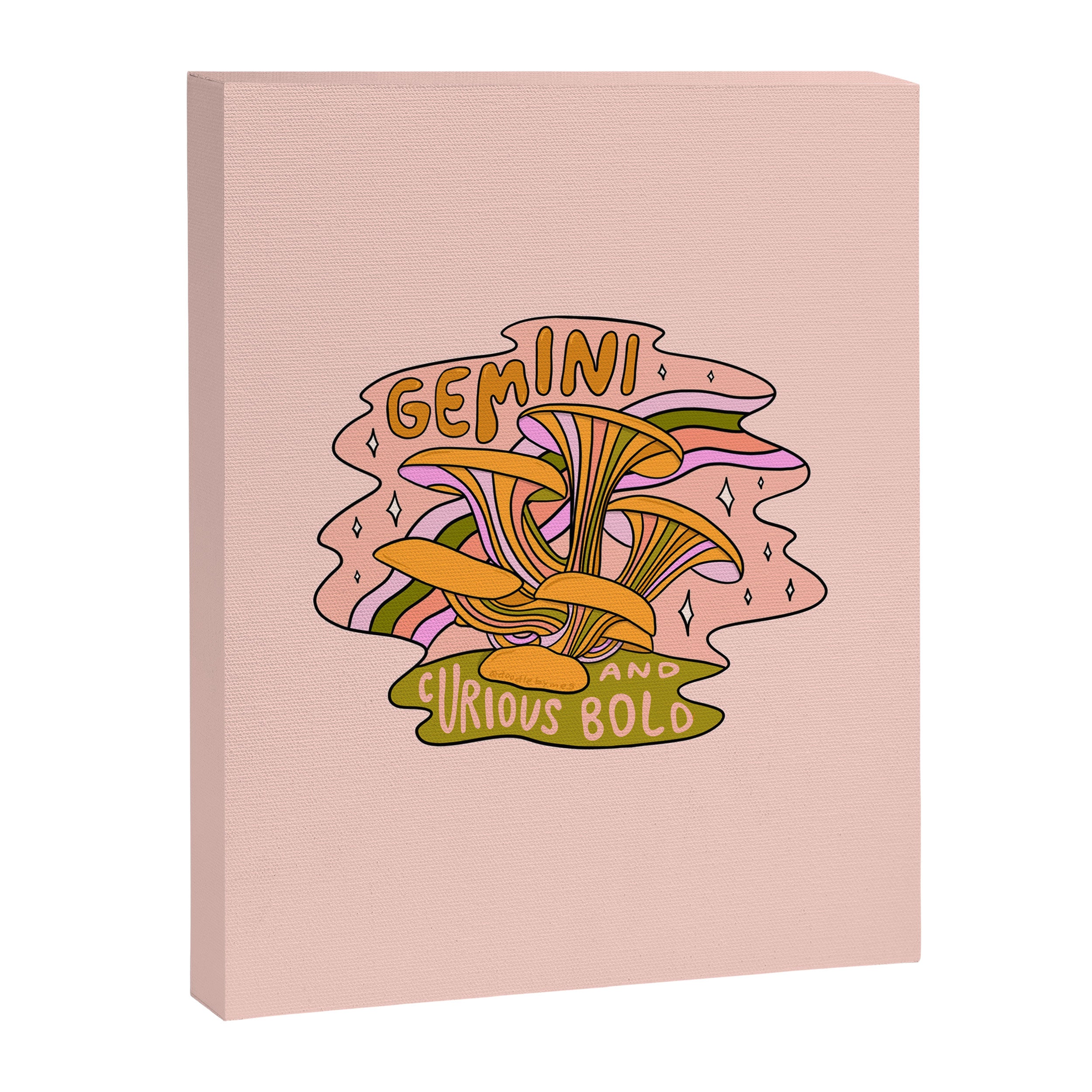 Gemini Mushroom Canvas Print Gallery Image 8