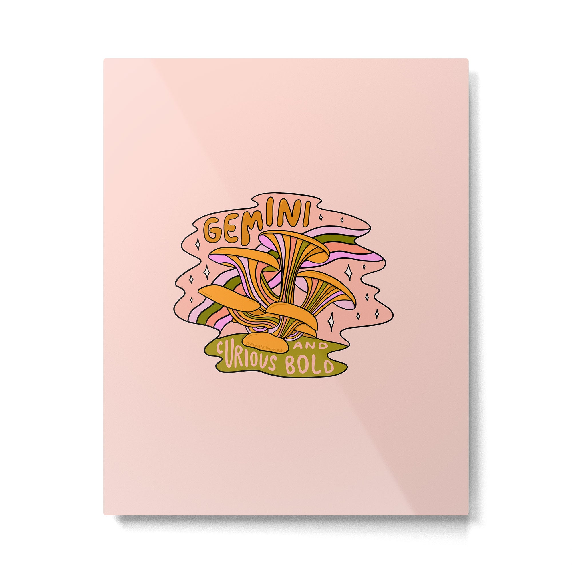 Gemini Mushroom Metal Print Gallery Image 6