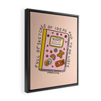 Gemini Notebook Framed Canvas Print Gallery Image 2