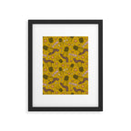 Gemini Pineapple Print Framed Art Print Gallery Image 6