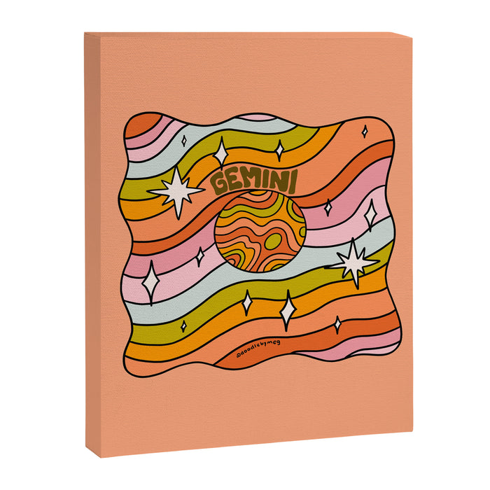 Gemini Planet Canvas Print Gallery Image 1