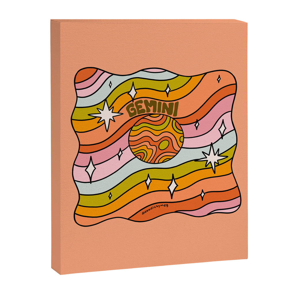 Gemini Planet Canvas Print Gallery Image 8