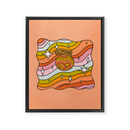 Gemini Planet Framed Canvas Print Gallery Image 8