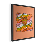 Gemini Planet Framed Canvas Print Gallery Image 2