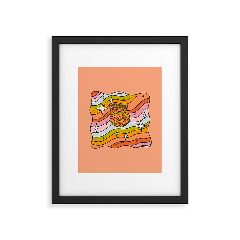 Gemini Planet Framed Art Print Gallery Image 6