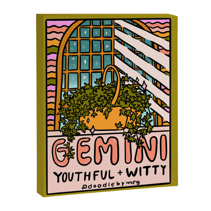 Gemini Plant Canvas Print Gallery Image 1