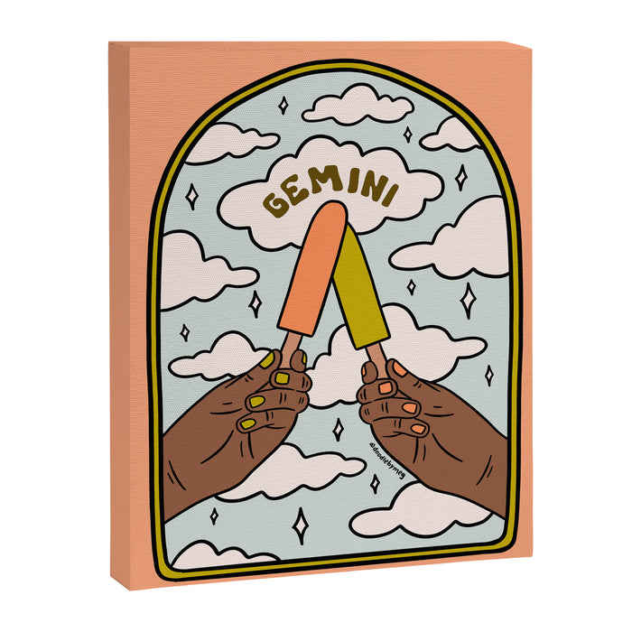 Gemini Popsicle Canvas Print Gallery Image 1