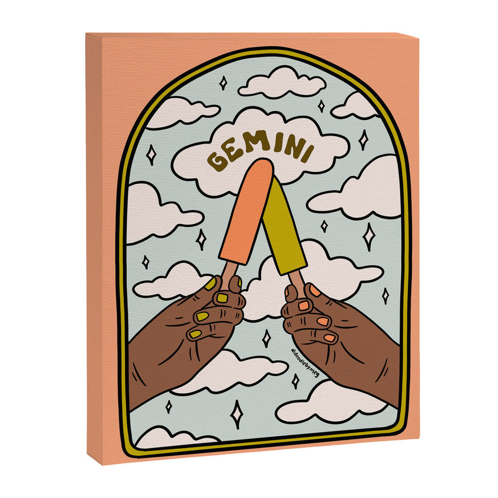 Gemini Popsicle Canvas Print Gallery Image 8
