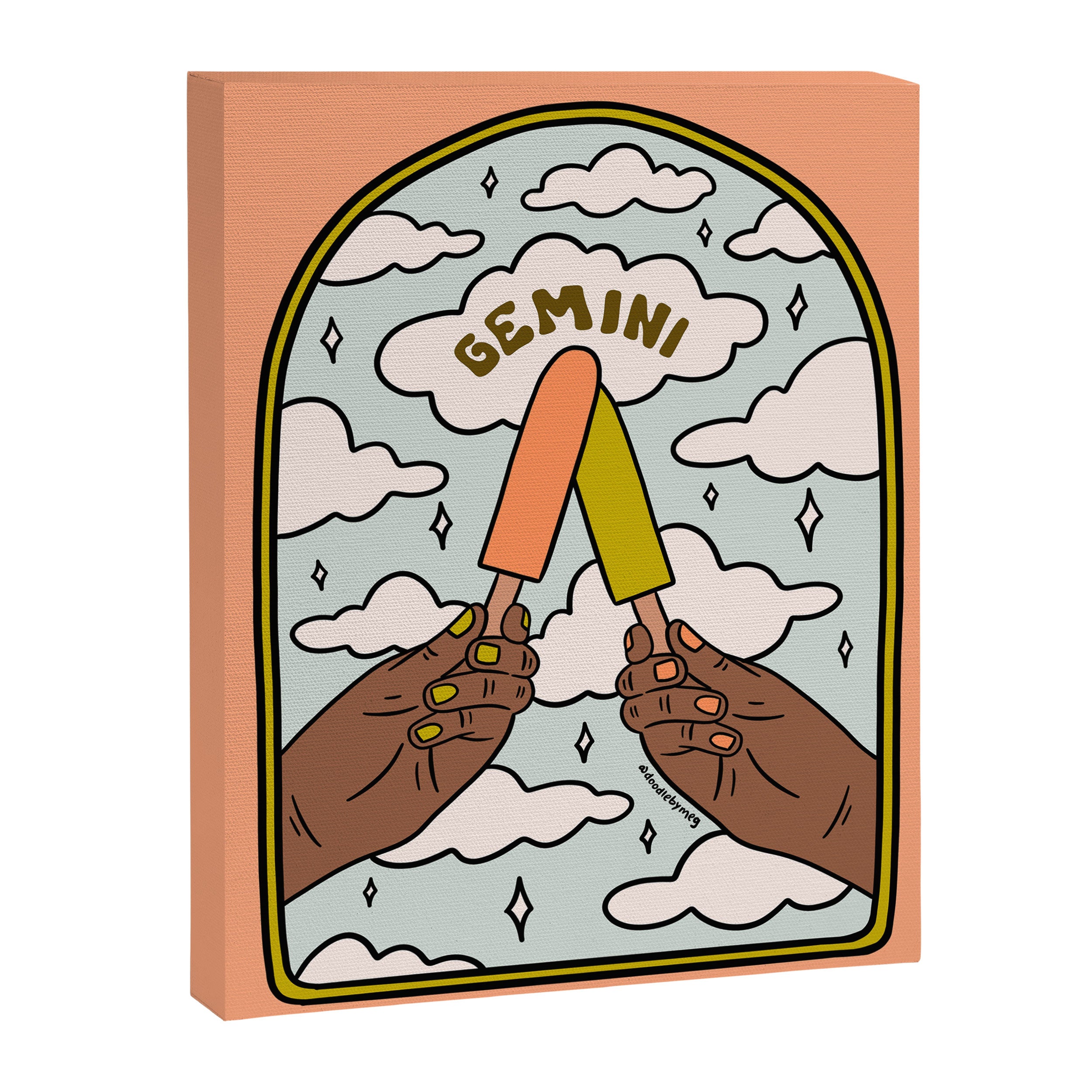 Gemini Popsicle Canvas Print Gallery Image 8