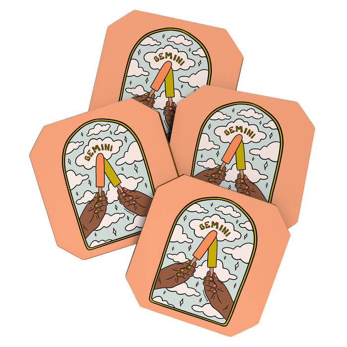 Gemini Popsicle Coaster Gallery Image 1