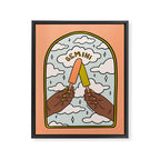 Gemini Popsicle Framed Canvas Print Gallery Image 8