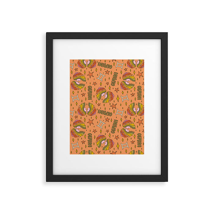 Gemini Print Framed Art Print Gallery Image 1