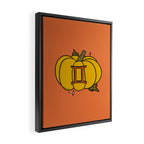 Gemini Pumpkin Framed Canvas Print Gallery Image 2