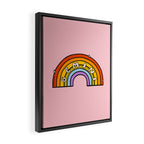 Gemini Rainbow Framed Canvas Print Gallery Image 2