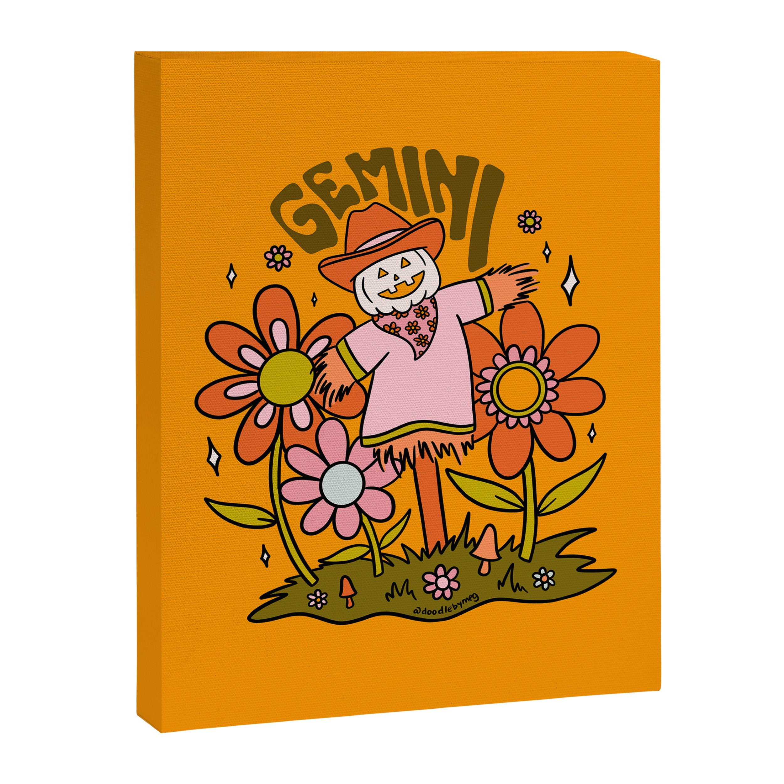 Gemini Scarecrow Canvas Print Gallery Image 8