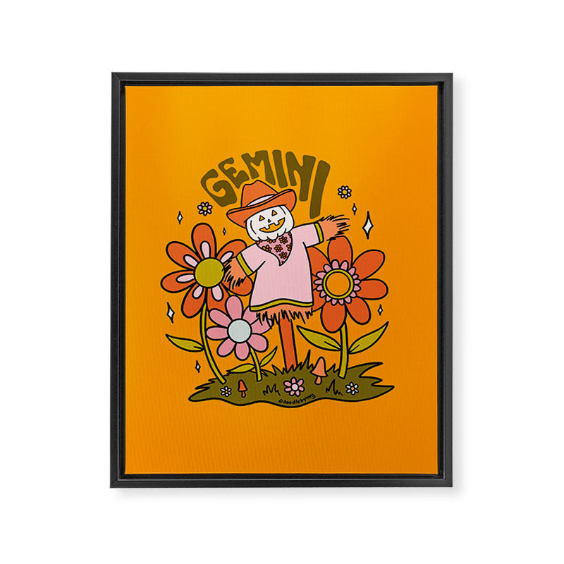 Gemini Scarecrow Framed Canvas Print Gallery Image 8