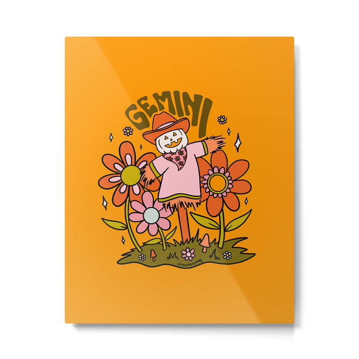 Gemini Scarecrow Metal Print Gallery Image 1