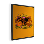 Gemini Skull Framed Canvas Print Gallery Image 2