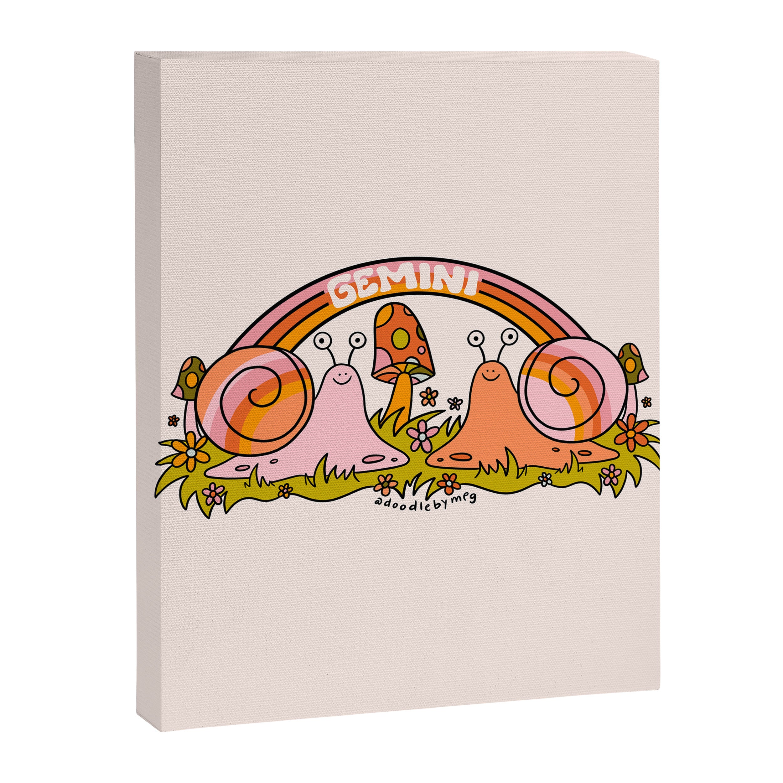 Gemini Snail Canvas Print Gallery Image 8