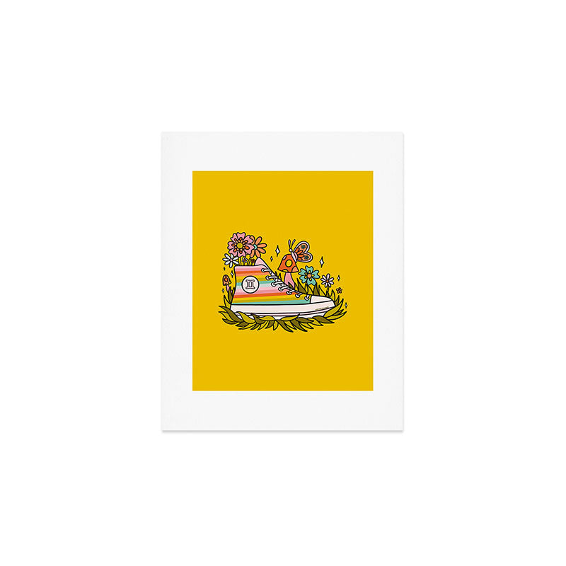 Gemini Sneaker Art Print Gallery Image 1