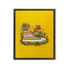 Gemini Sneaker Framed Canvas Print Gallery Image 8