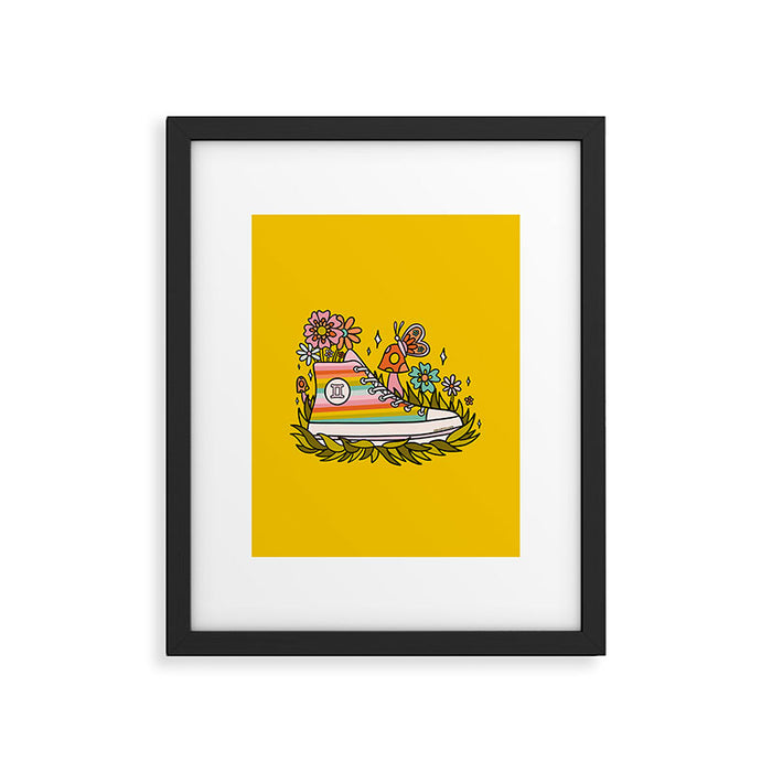 Gemini Sneaker Framed Art Print Gallery Image 1