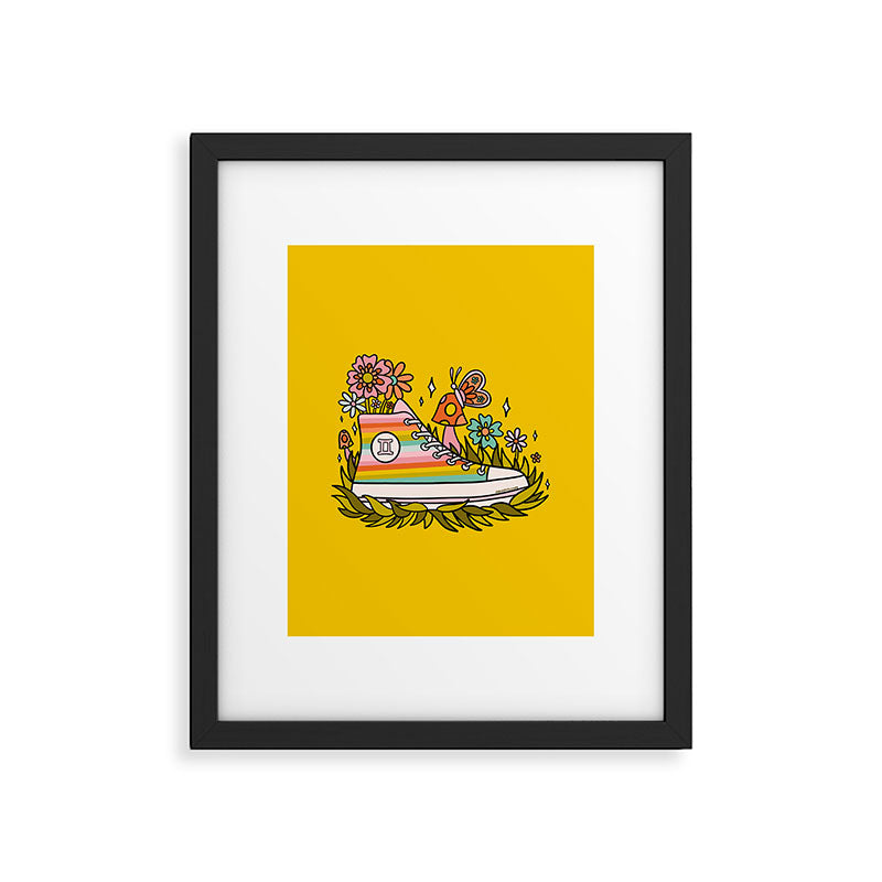 Gemini Sneaker Framed Art Print Gallery Image 6