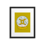 Gemini Snow Globe Framed Art Print Gallery Image 6