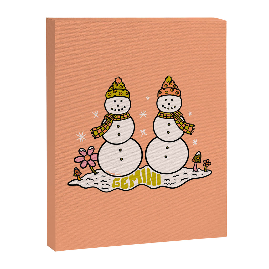 Gemini Snowman Canvas Print Gallery Image 8