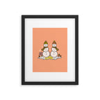 Gemini Snowman Framed Art Print Gallery Image 6