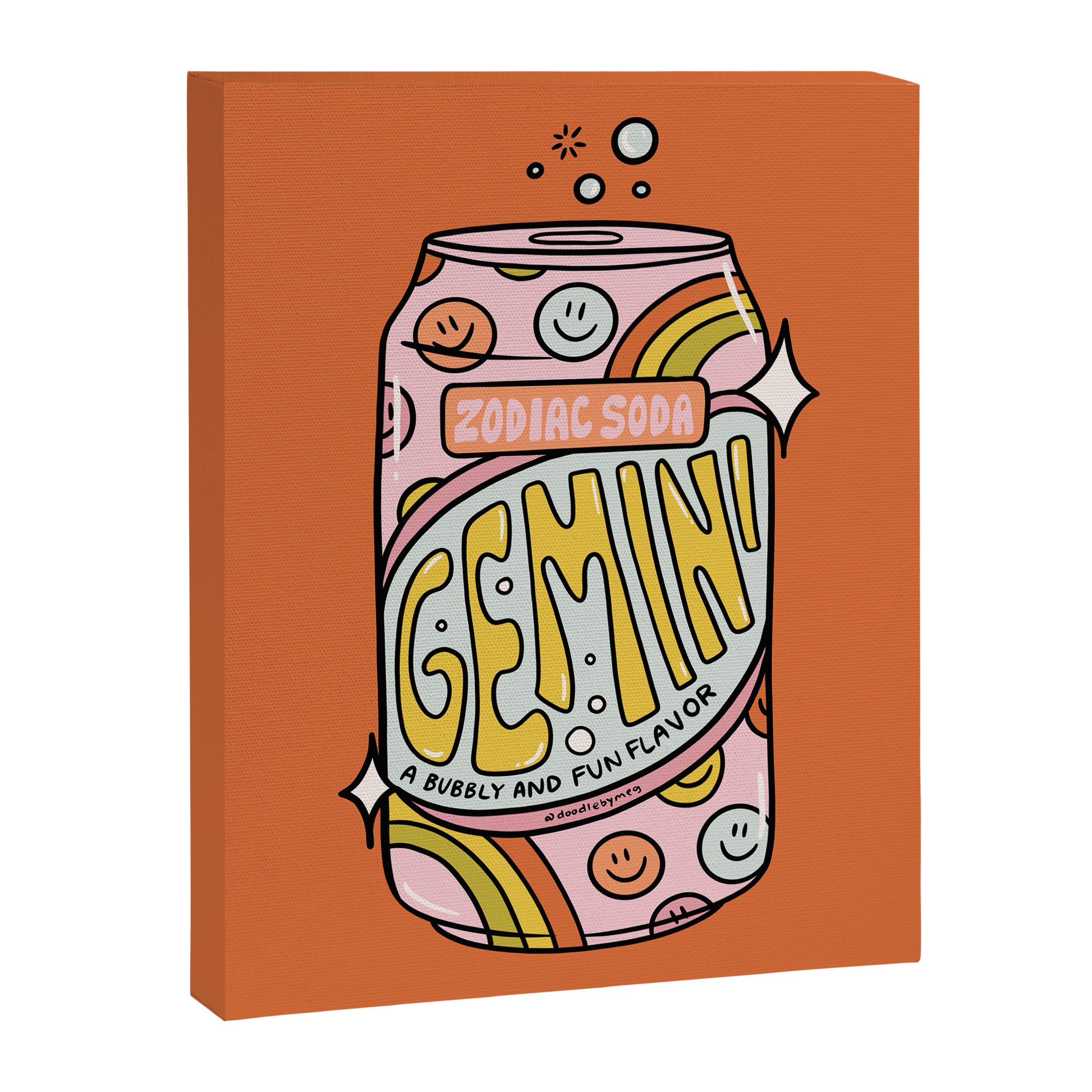 Gemini Soda Canvas Print Gallery Image 6