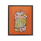 Gemini Soda Framed Canvas Print Gallery Image 6