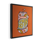 Gemini Soda Framed Canvas Print Gallery Image 2