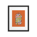 Gemini Soda Framed Art Print Gallery Image 5
