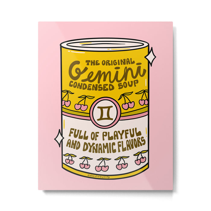 Gemini Soup Metal Print Gallery Image 1