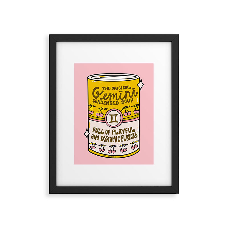 Gemini Soup Framed Art Print Gallery Image 6