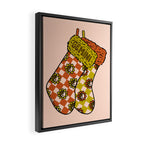 Gemini Stocking Framed Canvas Print Gallery Image 2