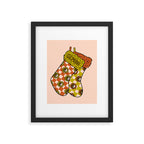 Gemini Stocking Framed Art Print Gallery Image 6