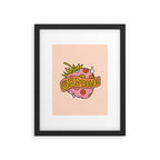 Gemini Strawberry Framed Art Print Gallery Image 6