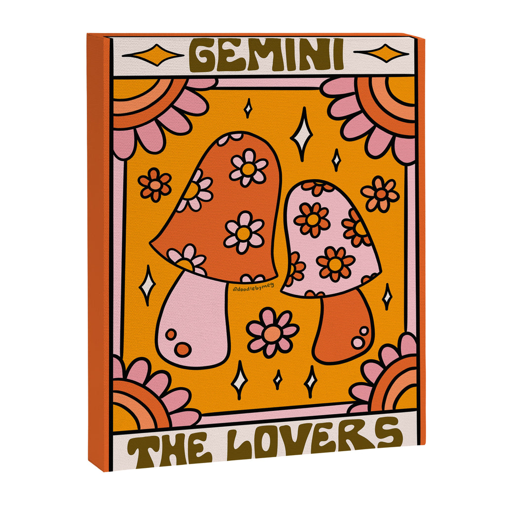 Gemini Tarot Card Canvas Print Gallery Image 8