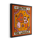 Gemini Tarot Card Framed Canvas Print Gallery Image 2