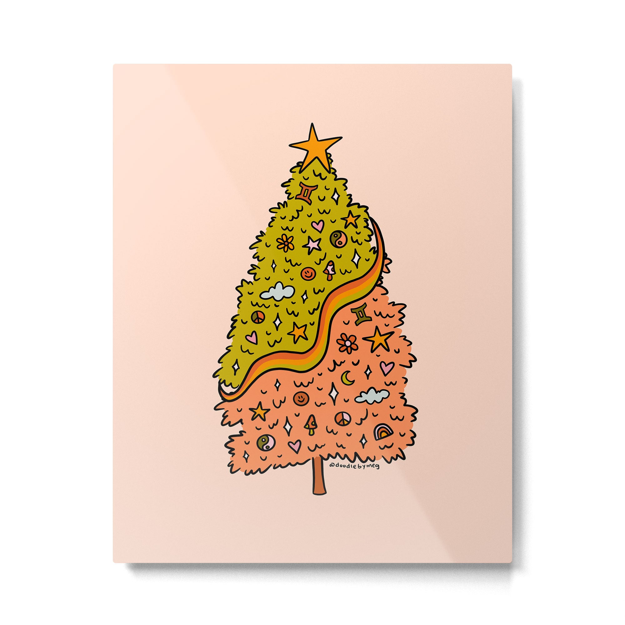 Gemini Tree Metal Print Gallery Image 6