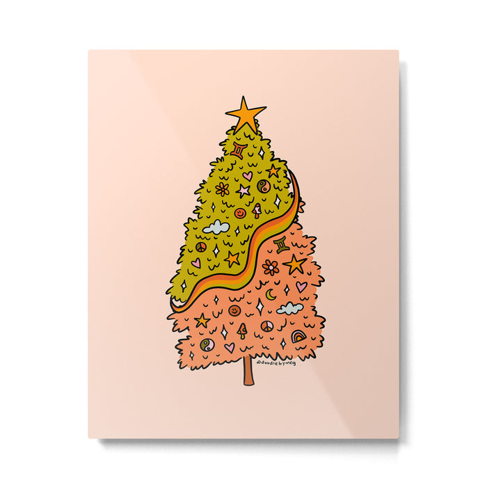 Gemini Tree Metal Print Gallery Image 1