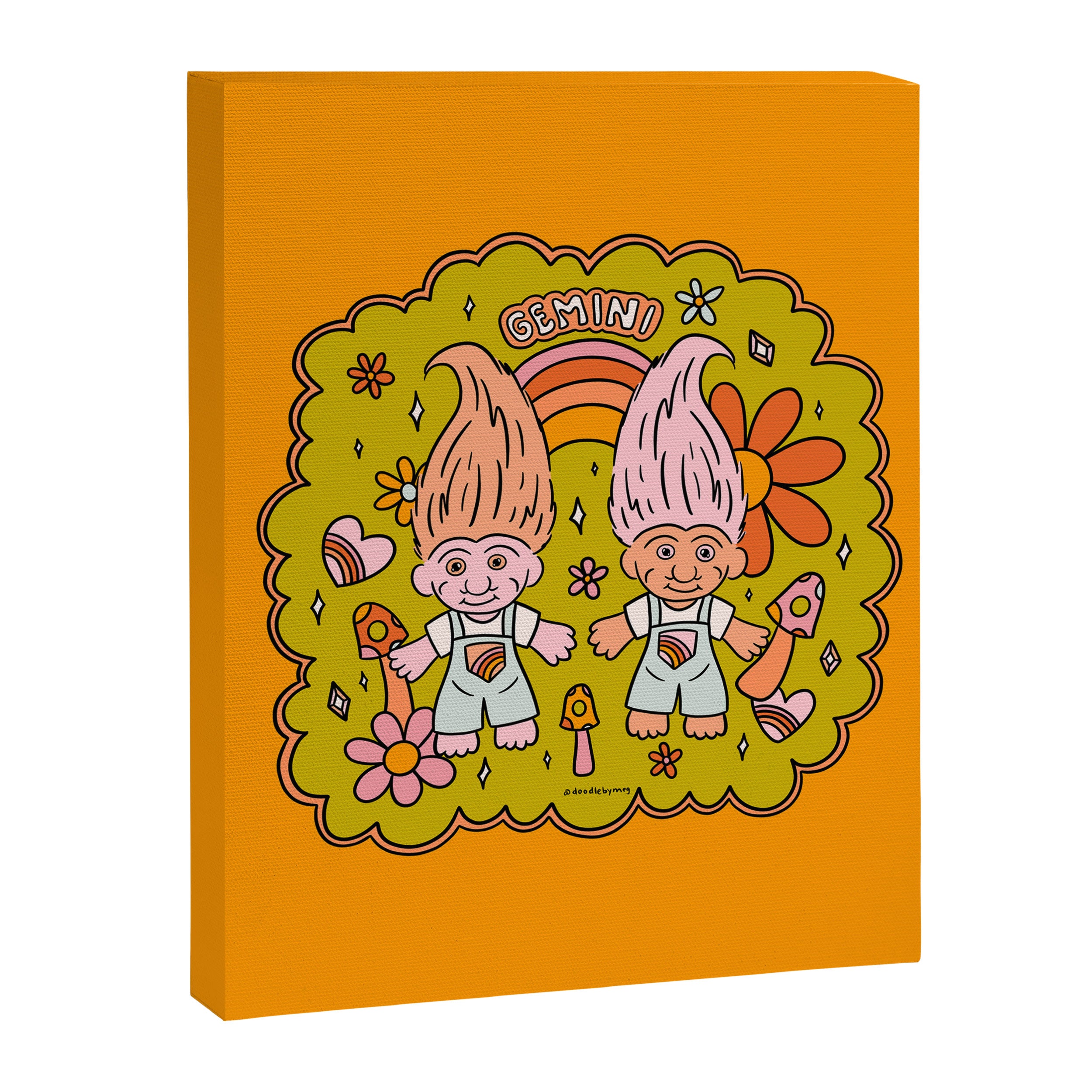Gemini Troll Canvas Print Gallery Image 8