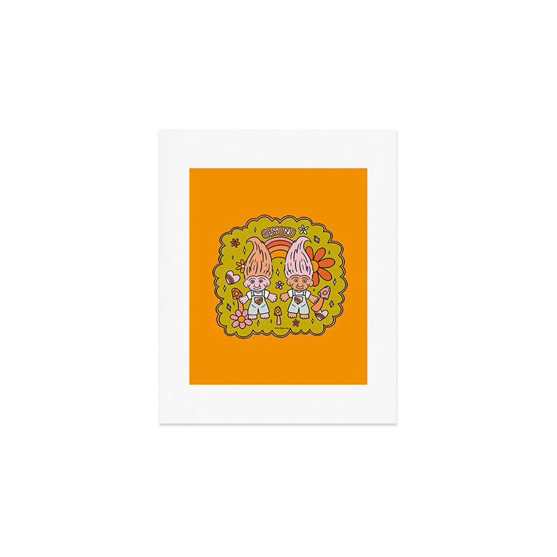 Gemini Troll Art Print Gallery Image 1